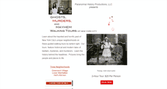 Desktop Screenshot of ghostsandmurders.com